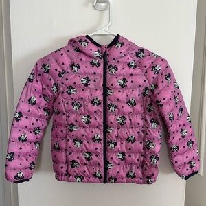 Uniqlo x Disney Minnie Mouse Padded jacket 5-6T